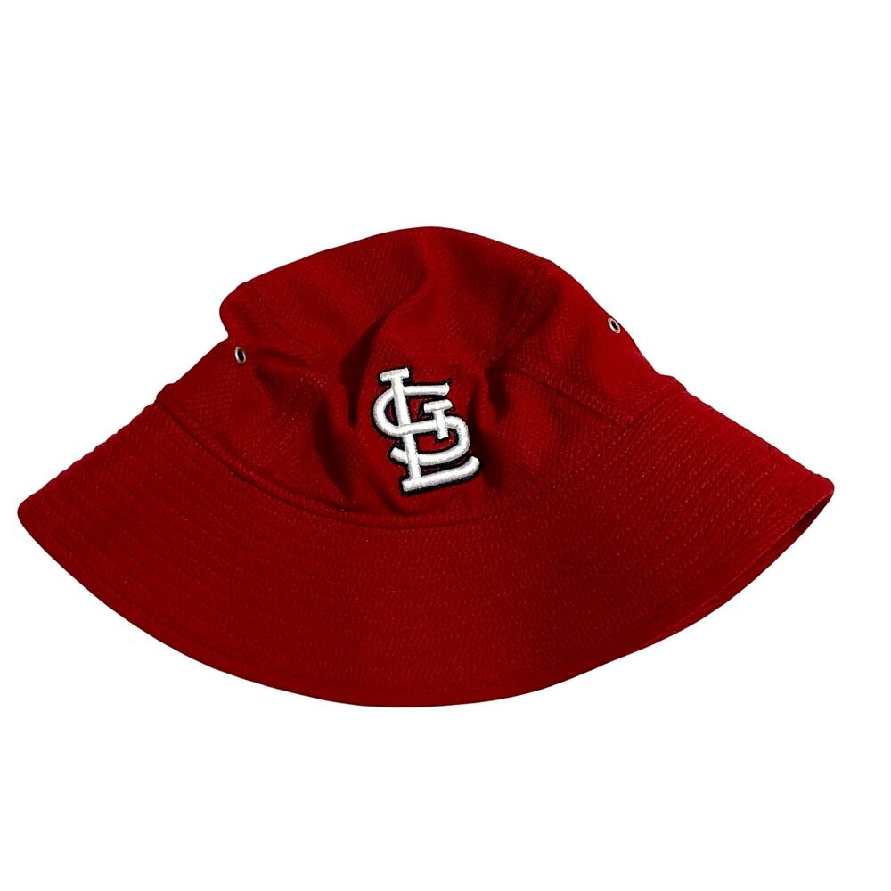 St. Louis Cardinals Red Bucket Hat – Classic MLB Fan Gear One Size fits most